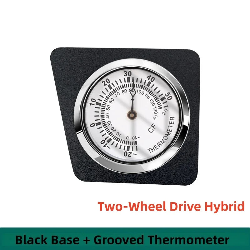 Car Dashboard Stick-On Luminous Digital Clocks Auto Vehicle Air Outlet Mini Watches For Toyota RV4 WILDLANDER 2024-2025