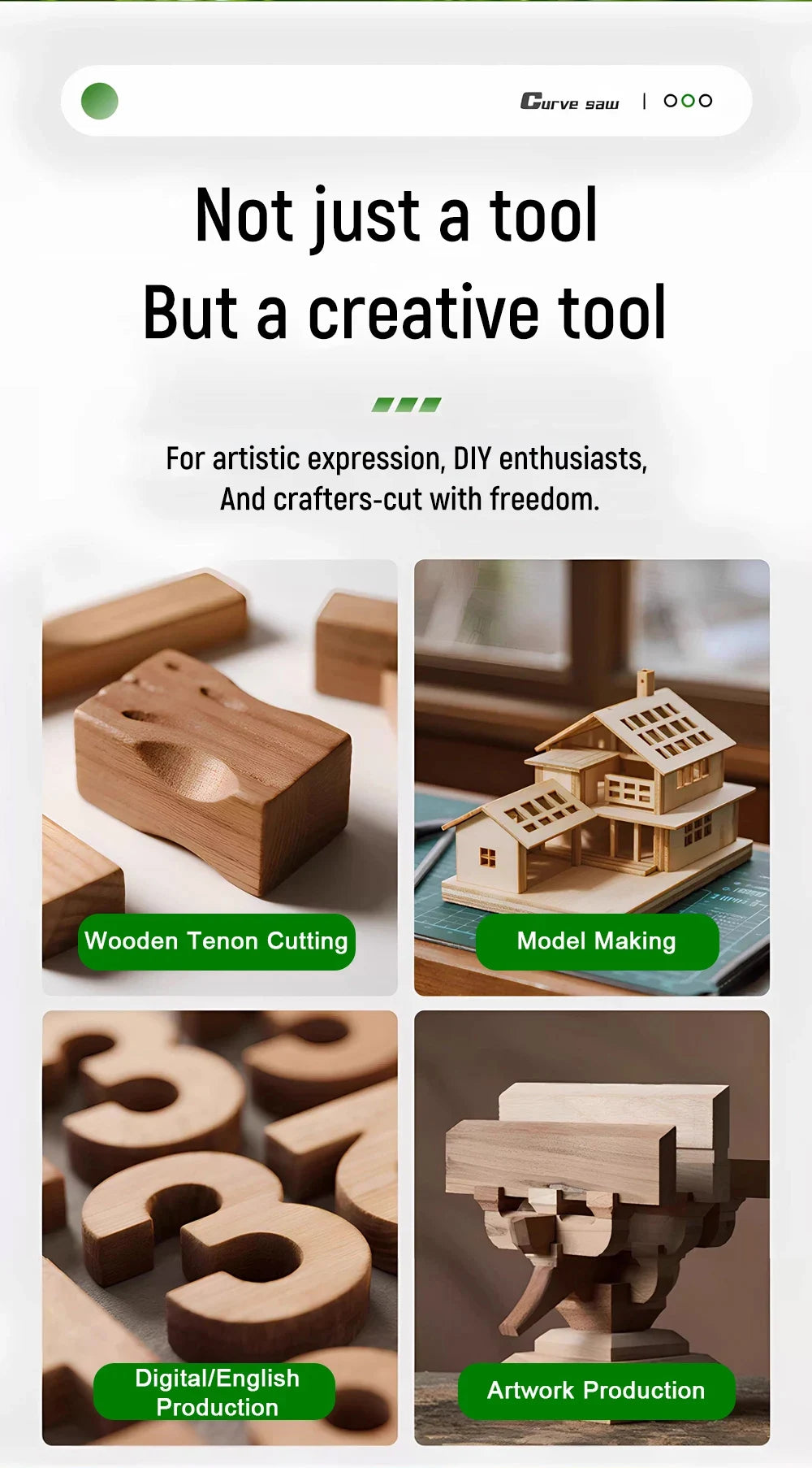 Desktop Curve Saw Desktop Scroll Saw for Precise Curve Cutting Table-mounted Curve Cutting Saw Jigsaw Table Saw Bench Curve Saw