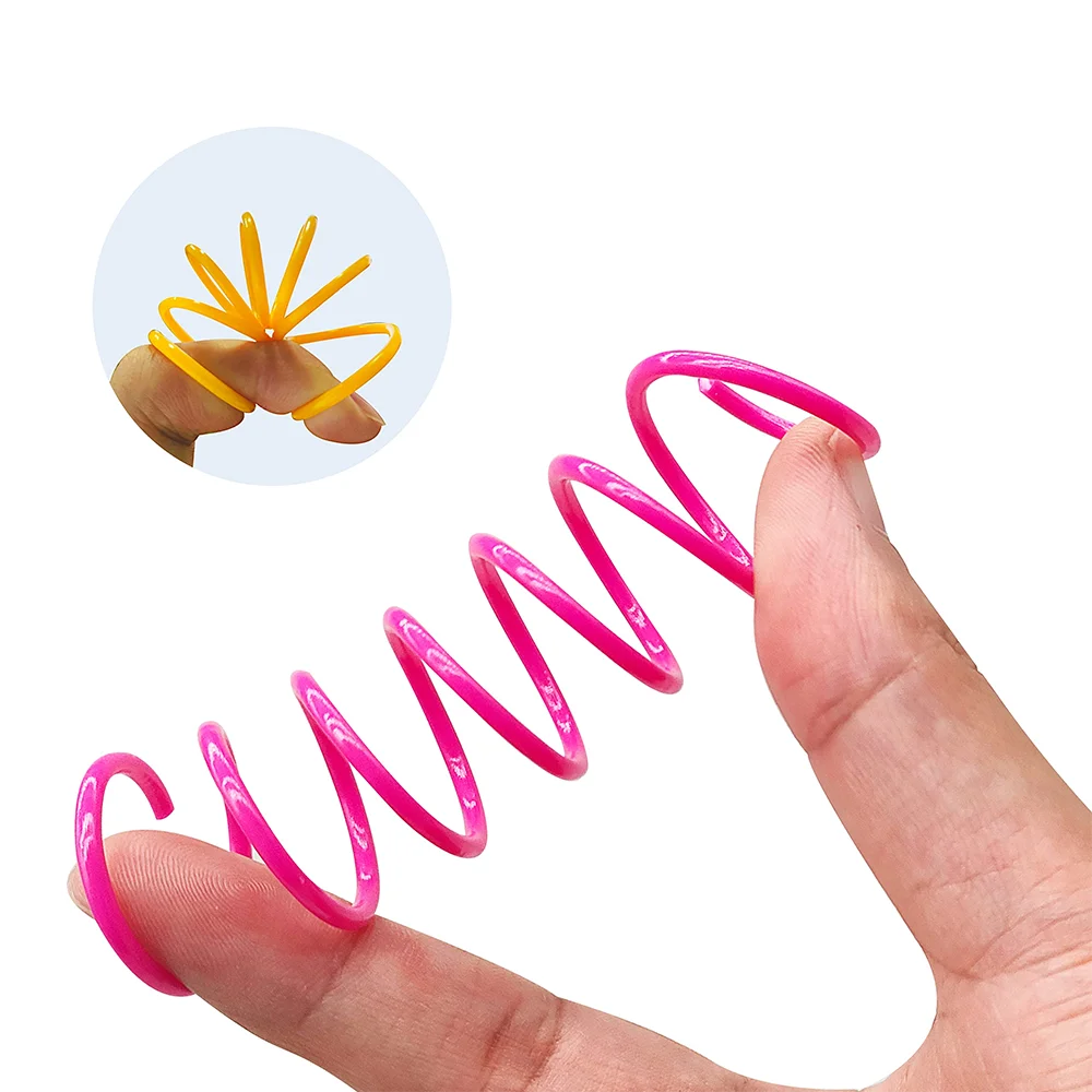 Cat Spiral Spring Toys - 4 to 100 Pack Kitten Coils – photo 3