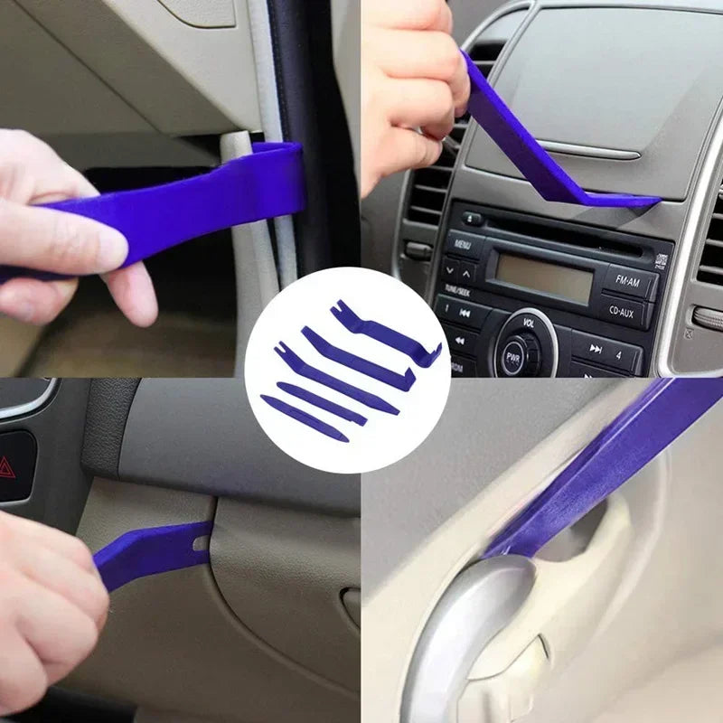 Plastic Pry Tools for Cars Interior Trim Removal Set for Door Dash Radio Audio - Automotive Trim Pliers Set
