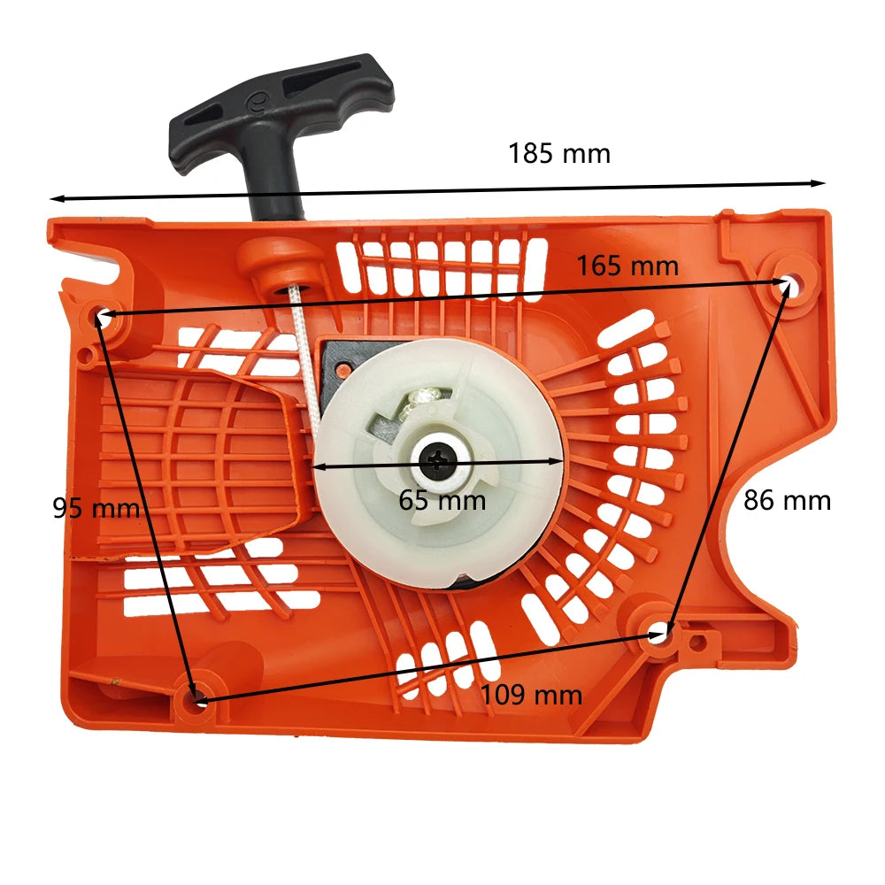 45CC 52CC 58CC Chainsaw Parts,Recoil Pull Start Starter for Chinese Chainsaw 4500/5200/5800