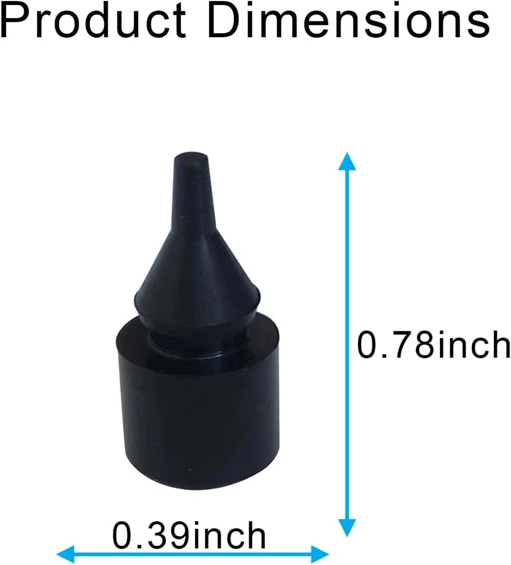 Fuel Filler Door Rubber Stop Bumpers (4-Pack) — Chevrolet Silverado