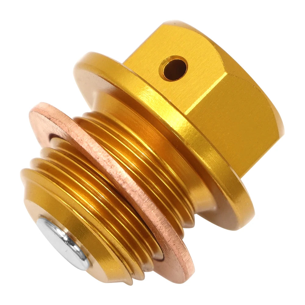 M14 Power Magnetic Oil Drain Plug Bolt Oil Sump Plug  For Suzuki GSX-R 600 750 1000 1100 400R GSX-S750 1000 Hayabusa GSX1300R