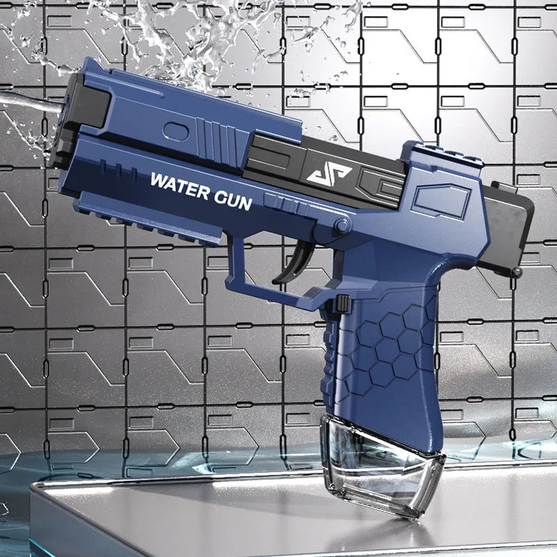 Manual Burst Water Gun — High-Pressure Non-Electric Water Pistol