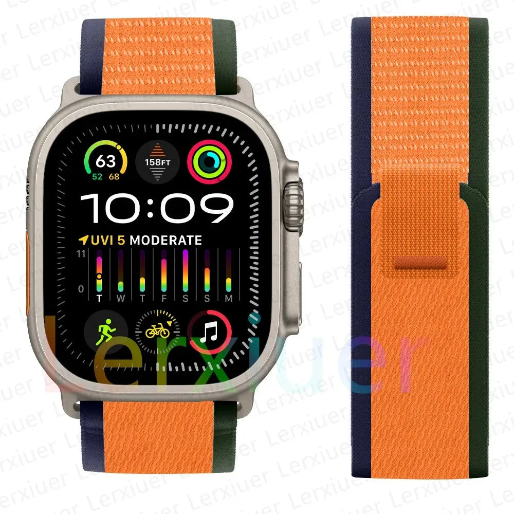 trail loop For apple watch ultra 3 2 Band 49mm 44mm 40mm 45mm 41mm 42mm correa bracelet iWatch series 7 se 8 9 10 11 46mm straps