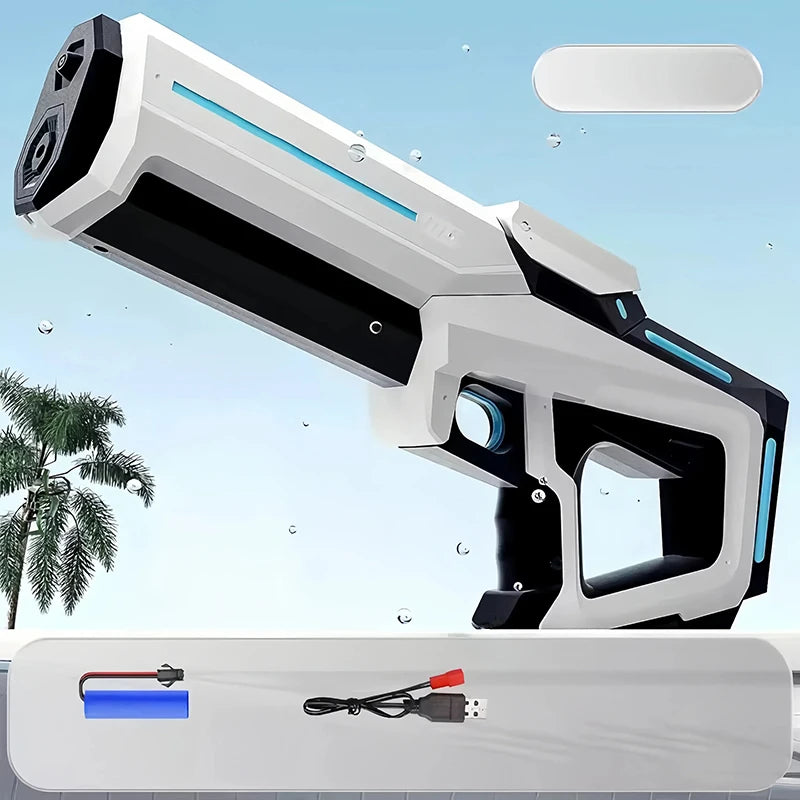 Electric Water Gun for Adults — Automatic Squirt Summer Blaster