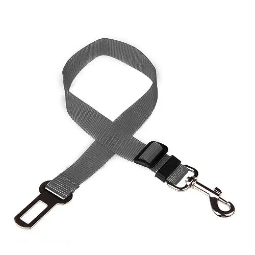 Dog Car Seat Belt Safety Protector – Adjustable Pet Travel Harness Leash & Collar Clip | Universal Fit