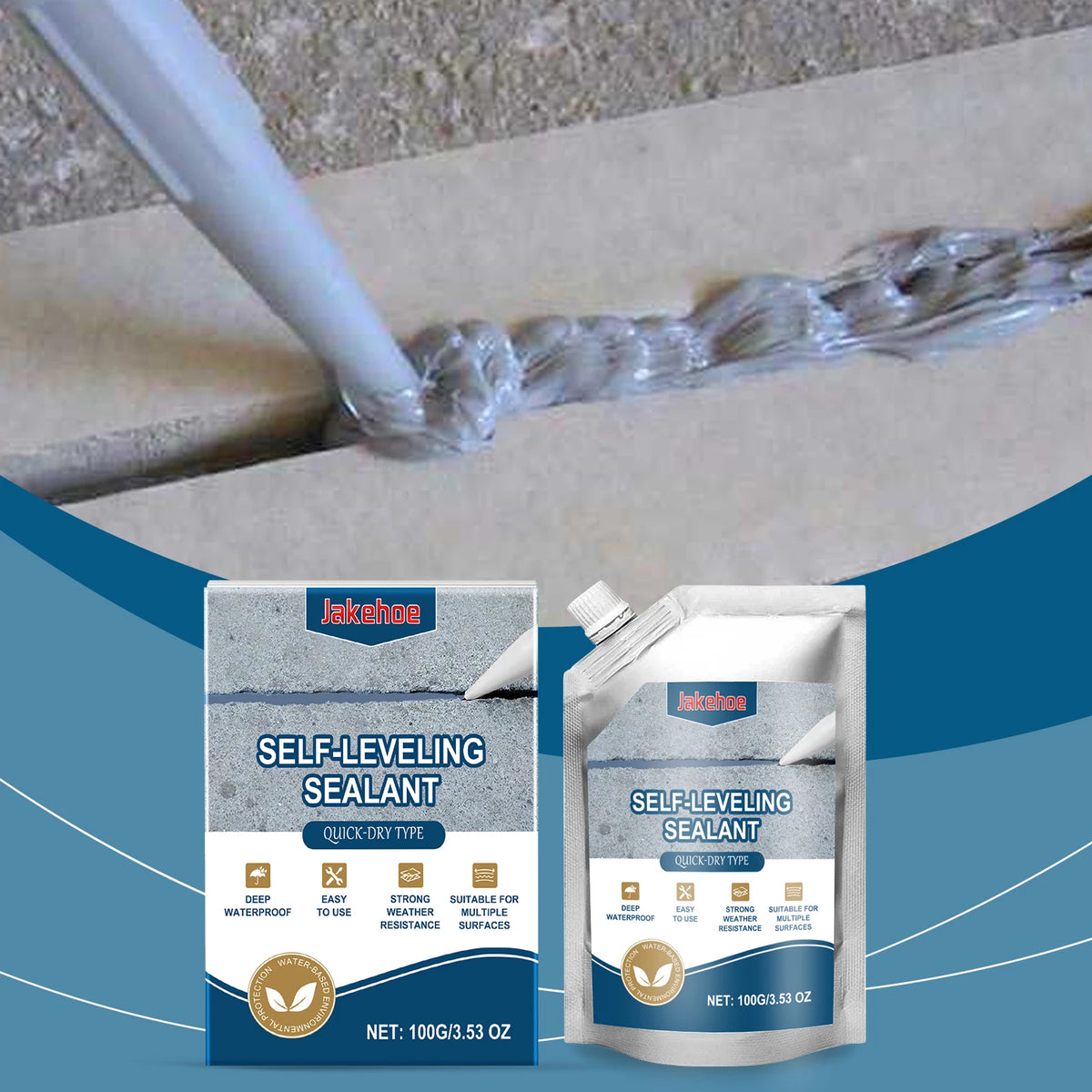 Concrete Crack Filler & Roof Waterproof Leak Repair Sealant