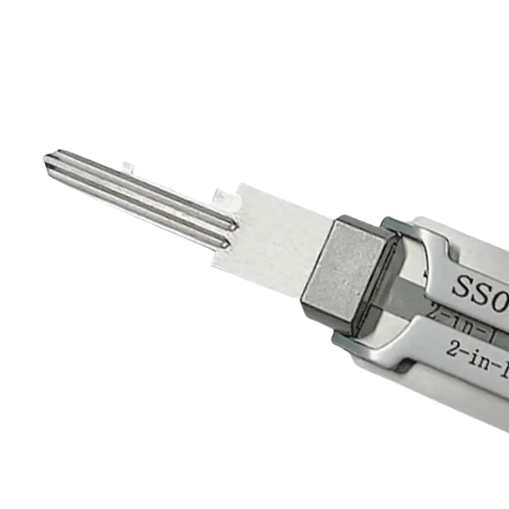 2-in-1 Stainless Steel Key Decoder Precision Hook And Pickup Hand Tool Lock Decoder Maintenance Repair Kit