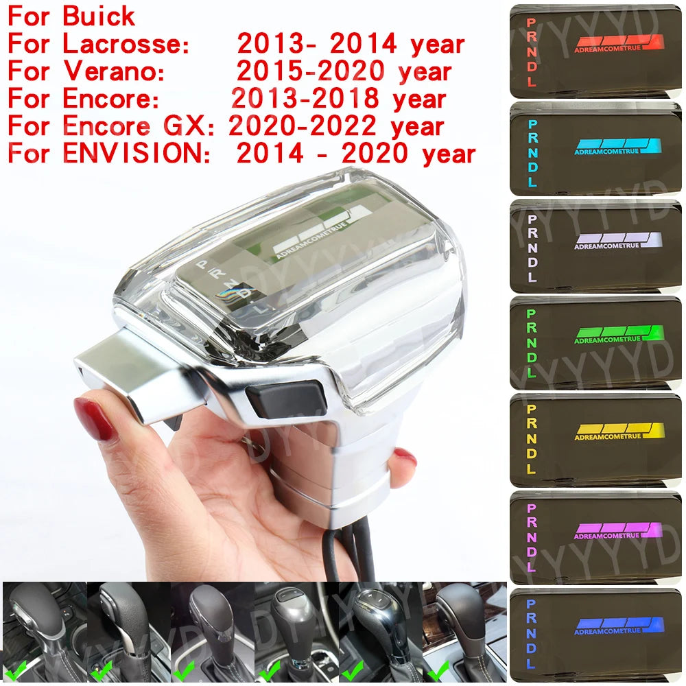 Car Accessories Gear Handle for Chevrolet Malibu Equinox Trailblazer Sonic Cruiser Cruze Aveo Traverse Colorado Gear Shift Knob