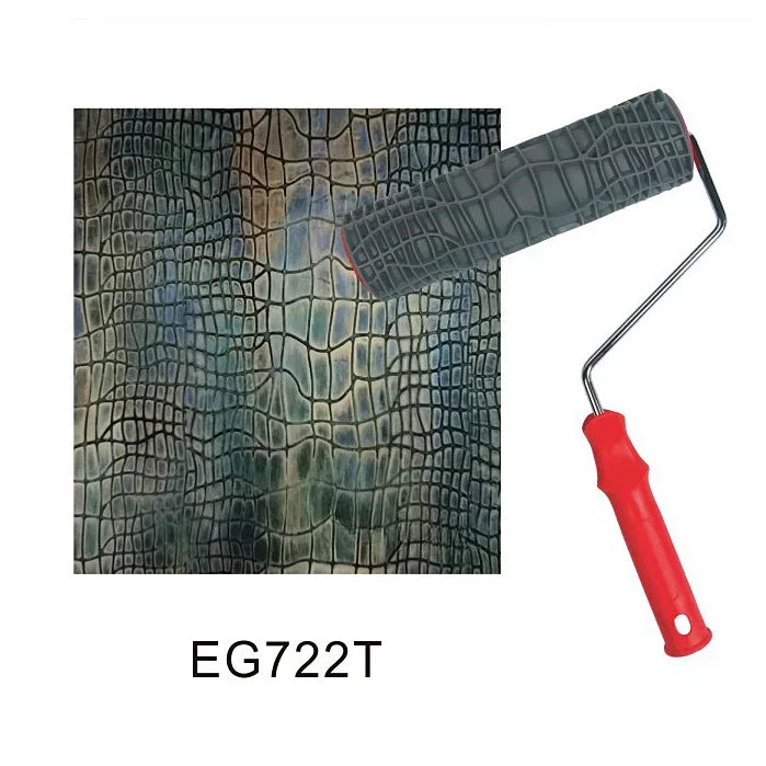 Brick Pattern Embossing Paint Roller, 10 Inch