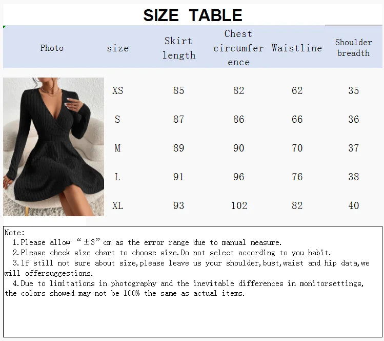 New for autumn/Winter 2024 Women Knit Slim Sexy Bodycon Dress V-Neck Long Sleeve Dress Solid Casual Midi Sweater Dress