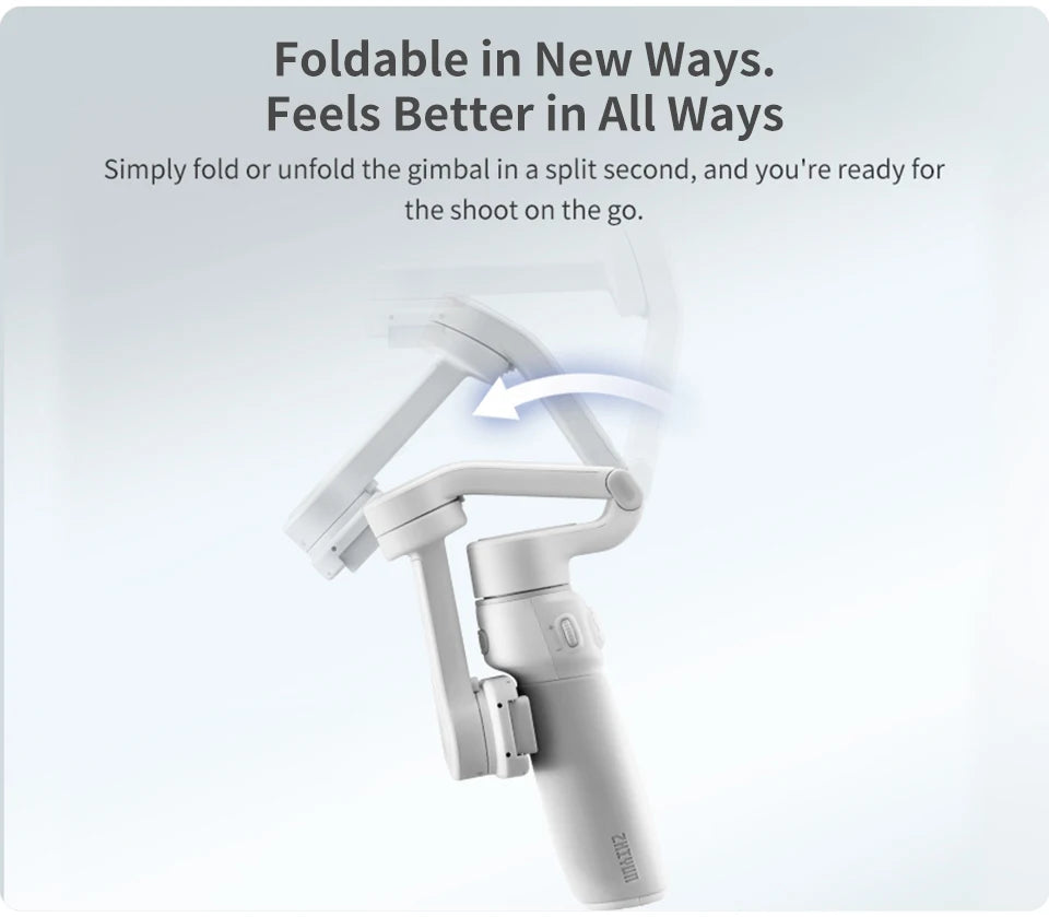 ZHIYUN Smooth Q4 3-Axis Smartphone Gimbal Stabilizer – For iPhone, Samsung, Huawei & Xiaomi
