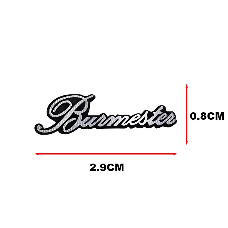 Chevrolet 3D Aluminum Sticker Decal Fit For Chevrolet Silverado Impala Malibu Equinox Cruze Camaro Blazer Spark Aveo TrailBlazer