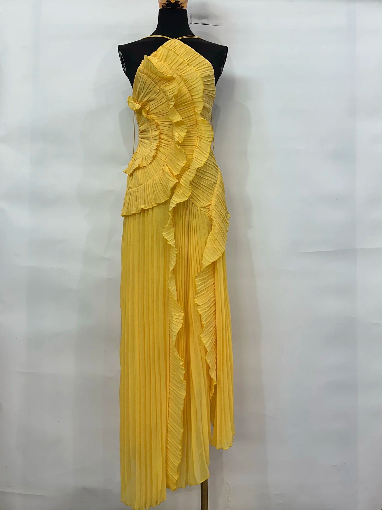 Women's Strapless Backless Tassel Maxi Dress — Summer Evening Wear