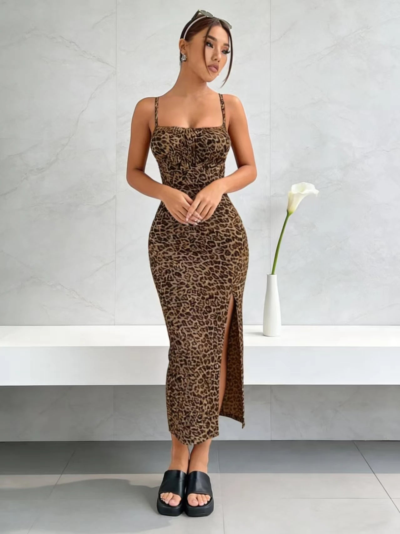 Slit Cami Dress: Your Daily Essential