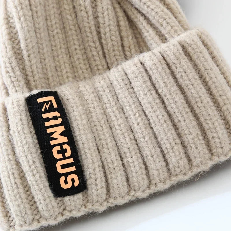 Unisex Crochet Knit Beanie - Soft Solid Color Winter Hat - photo 4