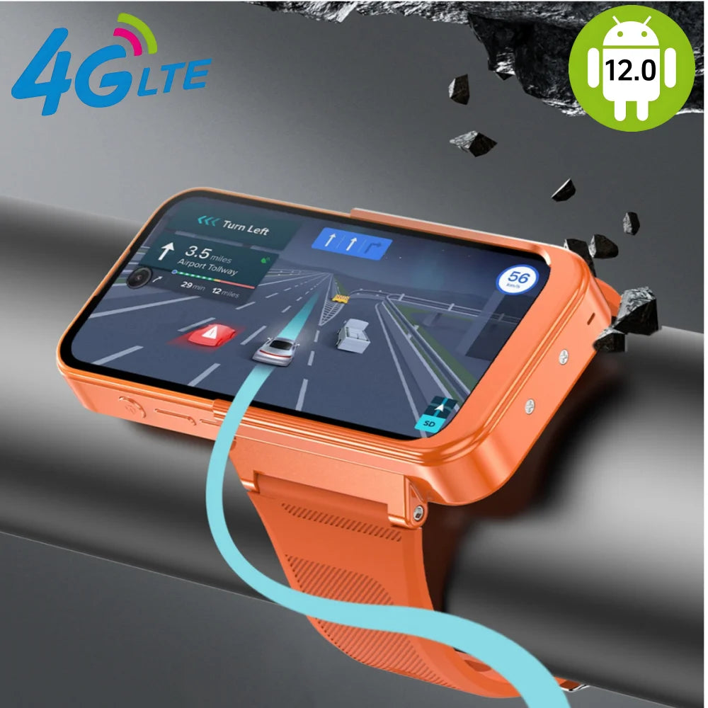 3.97-inch Smartwatch 8GB RAM 256GB ROM Android12.0 With Facial Recognition Dual SIM Standby 4G 5G Network Mini Smart Watch Phone
