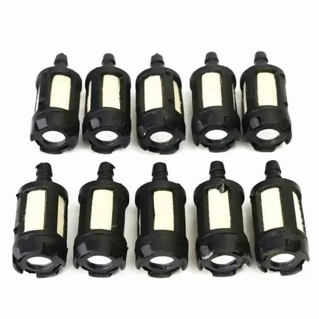 10 Pieces General Fuel Filter for Gasoline Garden Machinery Grass Trimmer Chainsaw