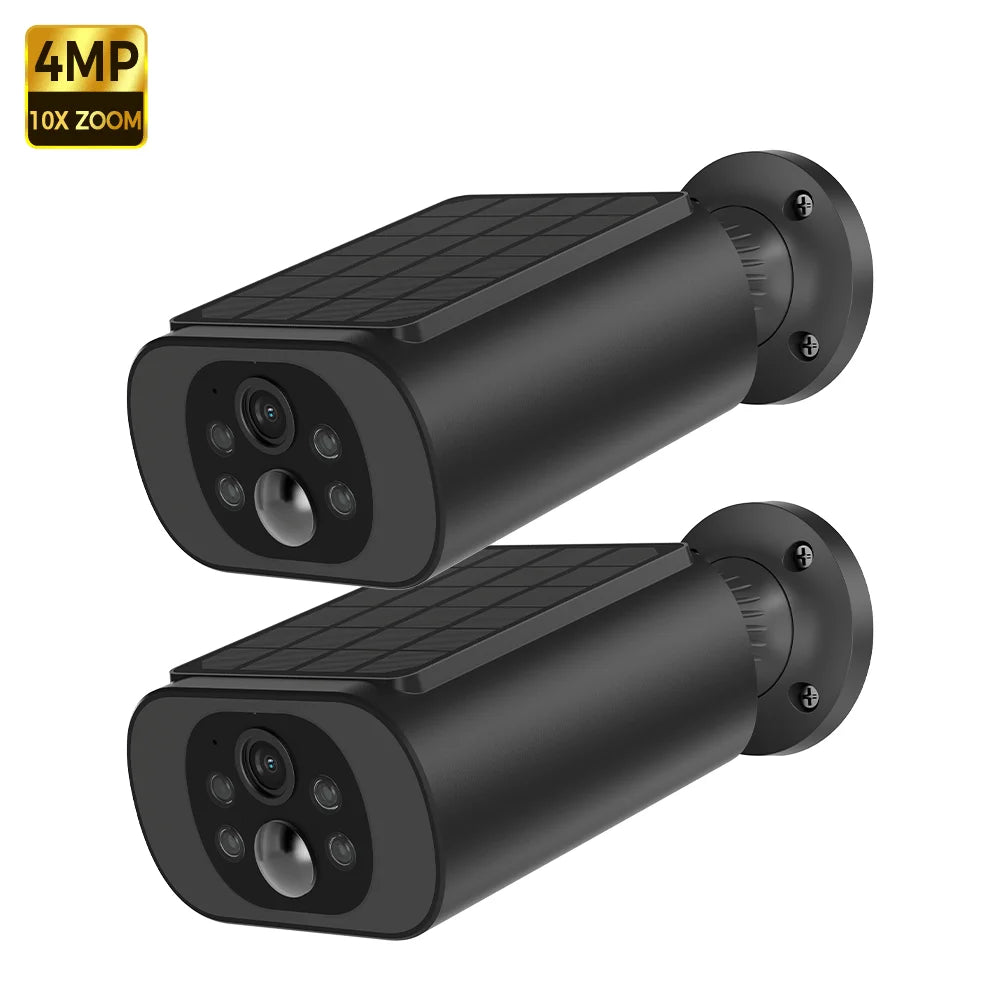 ALEVIO 2.5K Solar Security Camera — Wireless Colour Night Vision