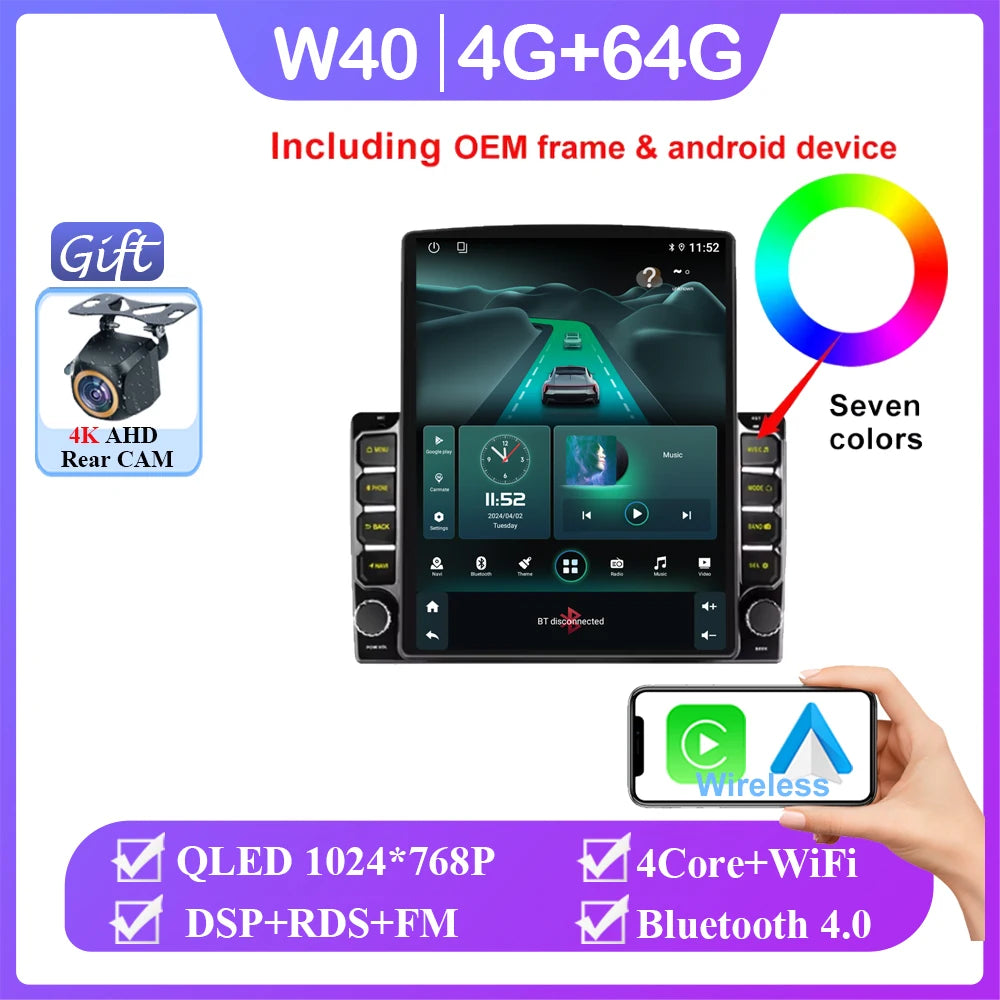 Car Android 15 For Renault Master Nissan NV400 Opel Movano 2010 - 2021 Navigation Touch Screen Multimedia Player Head Unit GPS