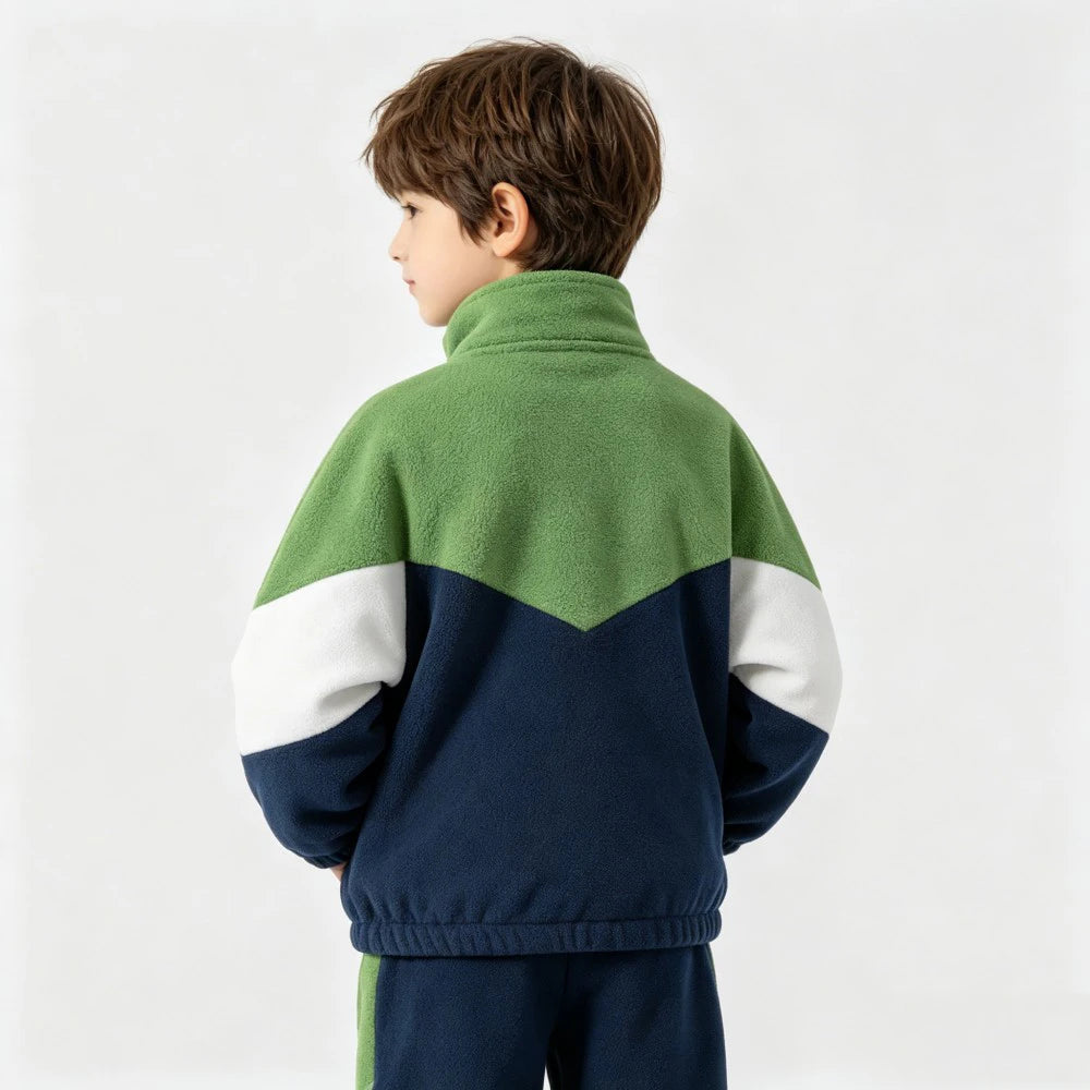 Boys Polar Fleece Zip Jacket - Thick Warm Coat, 1-7 Years - photo 6