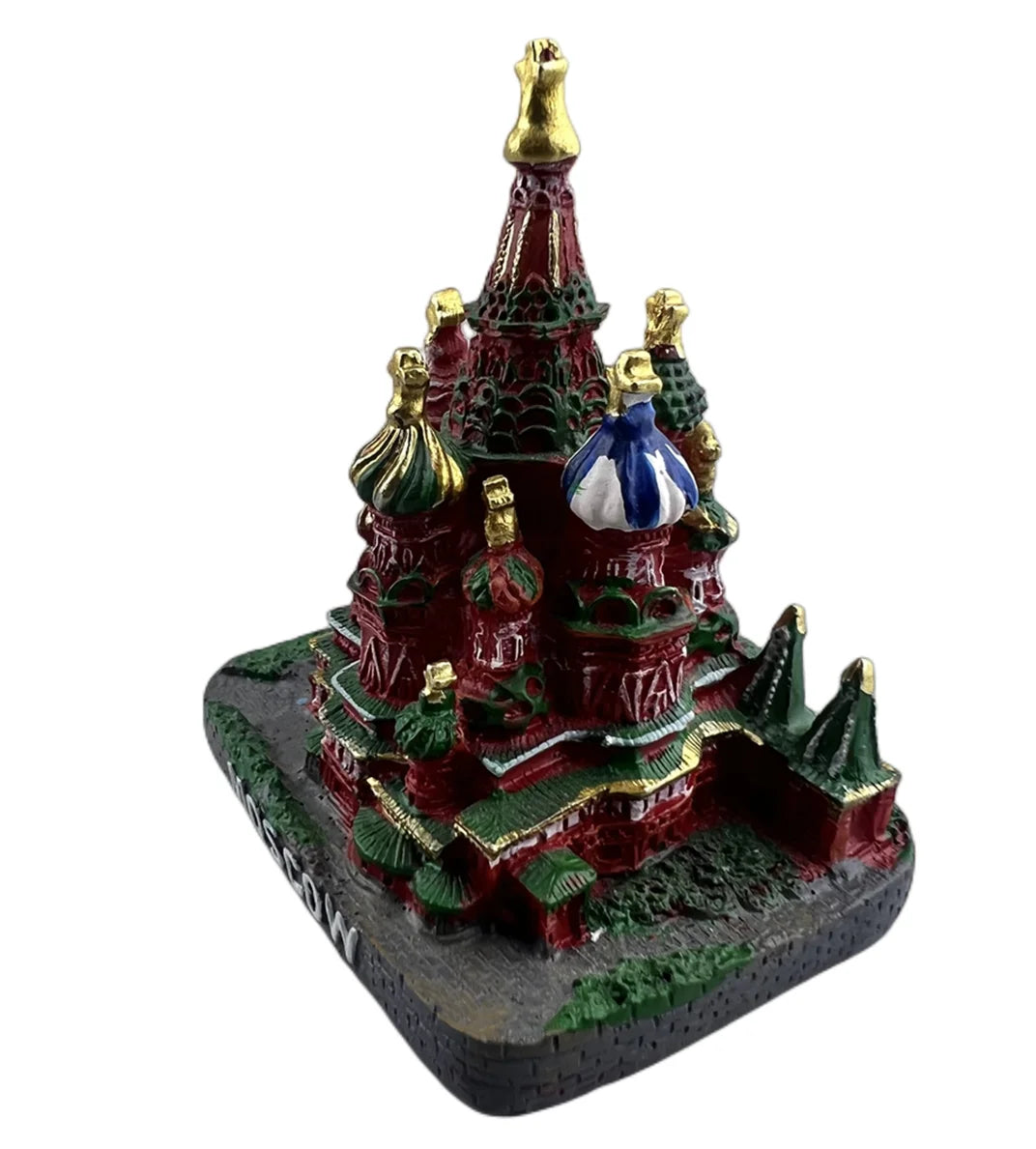 Russia Red Square in Moscow Resin Handicraft Souvenirs Desktop Ornament Indoor Table Buildings Home Decoration Accessories Gift