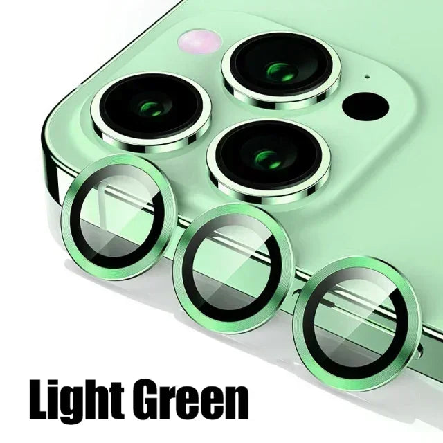 3Pcs Metal Lens Protector Glass For iPhone 16 13 12 11 14 15 Pro Max Mini Camera Lens Protection Film For iPhone 16 14 15 Plus