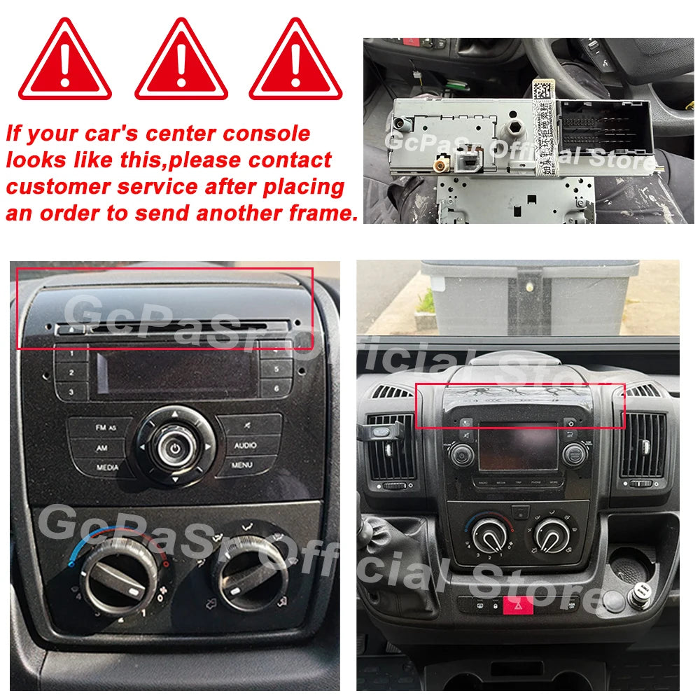 9.7" Android Car Stereo for Citroen Jumper, Peugeot Boxer & Fiat Ducato (2006–2022) — CarPlay, GPS, WiFi
