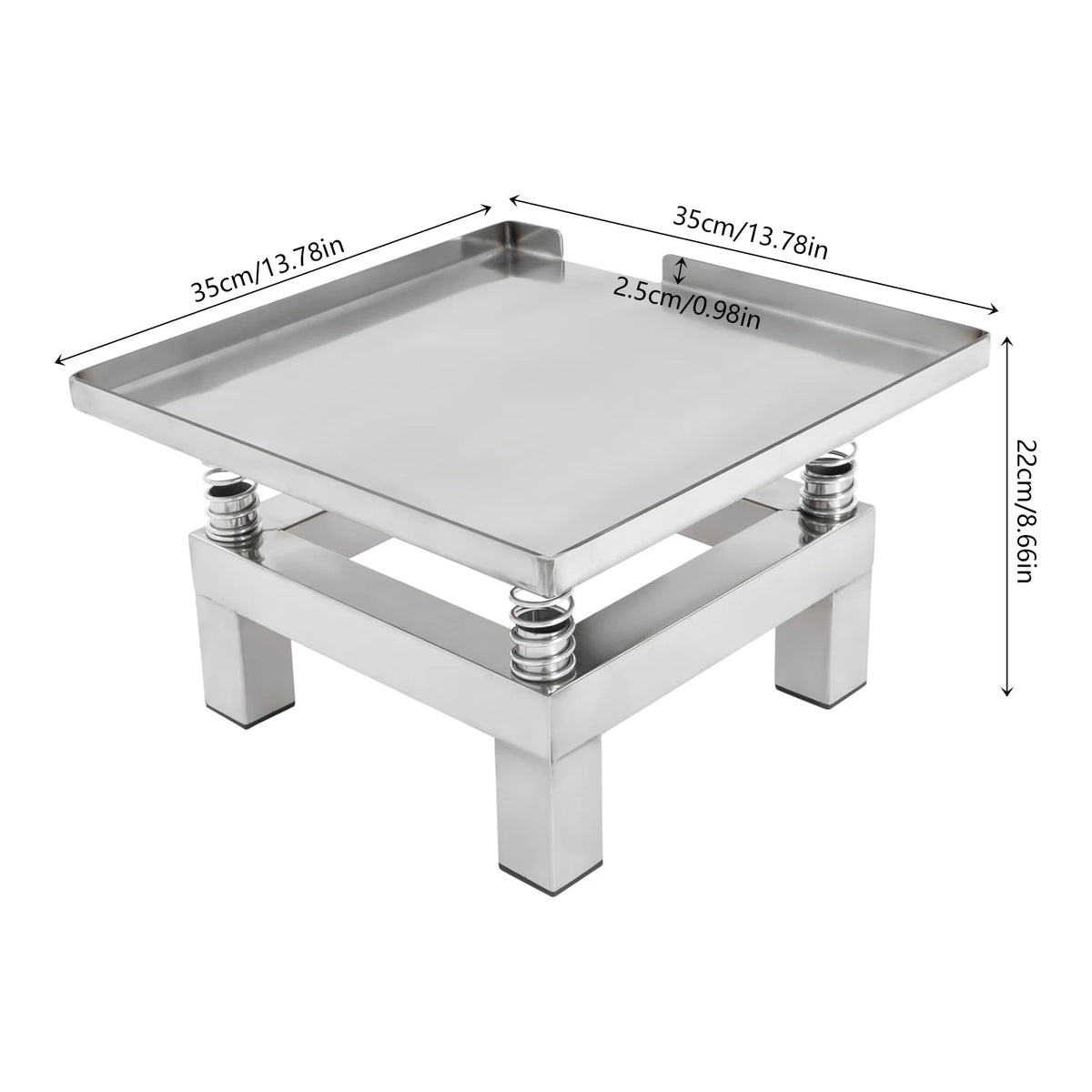 Benchtop Concrete Vibrating Table, 35 x 35 cm - 50 W - view 10