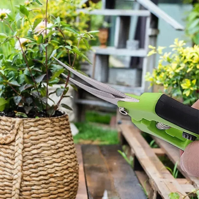 Garden Pruning Shears – Non-Slip Stainless Steel Flower, Fruit & Vegetable Scissors