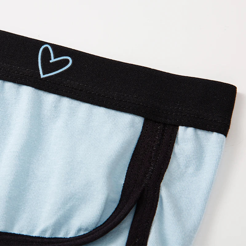 BANNIROU 3-Pack Cotton Briefs – Breathable Low-Rise Panties