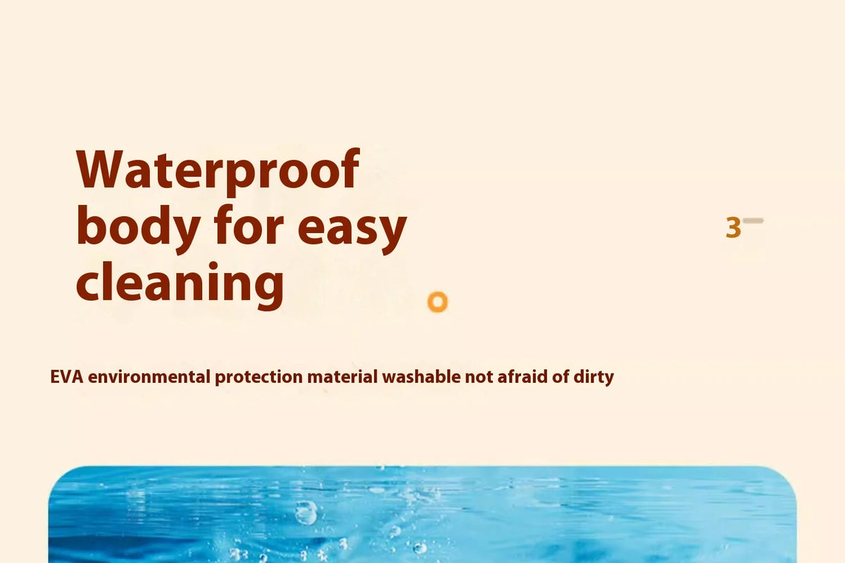 Large Waterproof Cat Litter Mat, 2-Layer Non-Slip