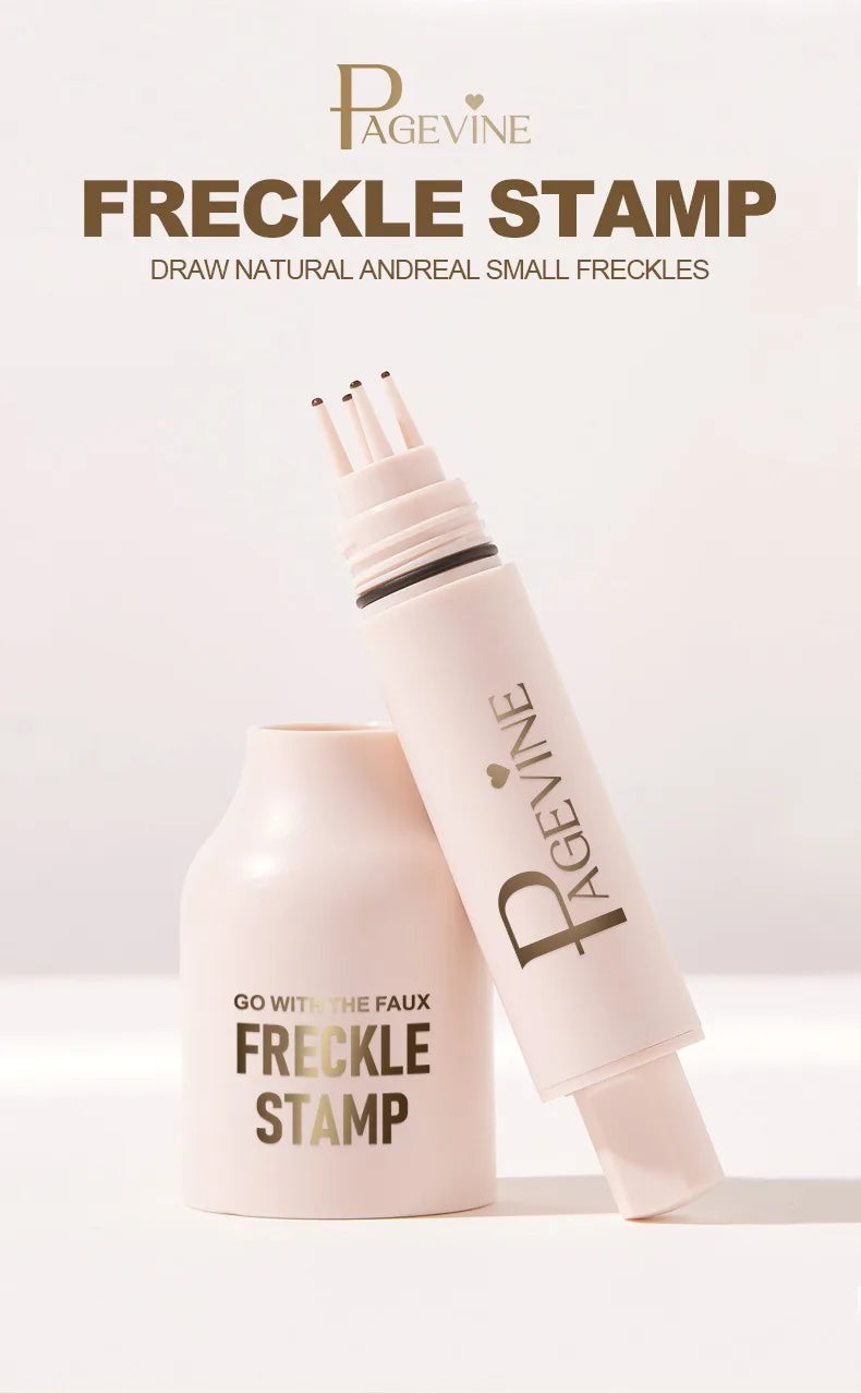 Liquid Air Cushion Freckle Stamp Pen Five-point Head Freckle Natural Simulation Fake Dot Spot Pen Waterproof Lasting Makeup