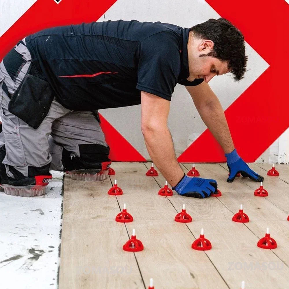 Tile Leveling System 600 Pc, Spiral Clips Spacers & Wedges