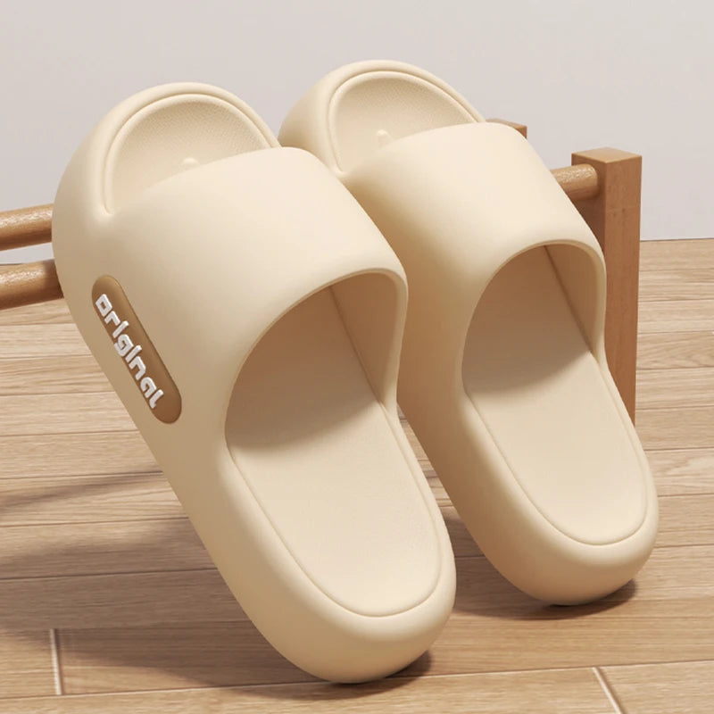 Women's cloud platform slides, soft pillow sandals — view 18 of 18