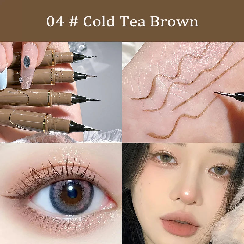 Ultra-Fine 0.005mm Liquid Eyeliner Pen – Waterproof, Quick Dry, Non-Smudge