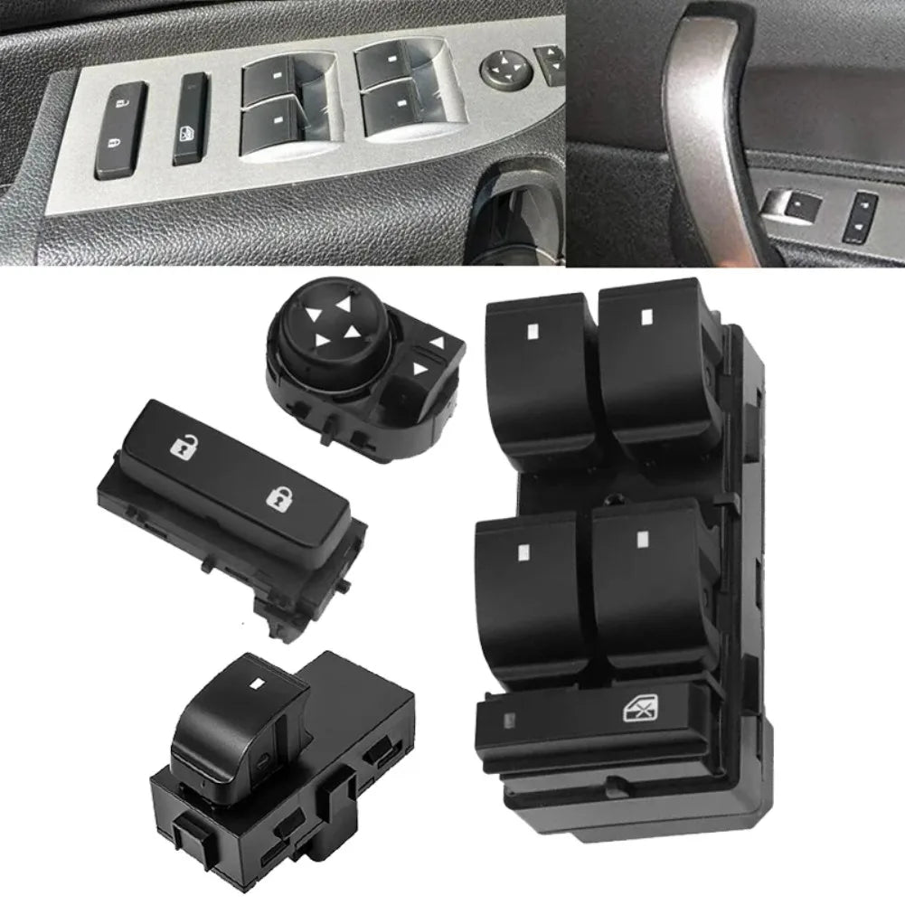 Power Window, Door Lock & Mirror Control Switch — Chevrolet Silverado & GMC Sierra 1500/2500HD/3500HD