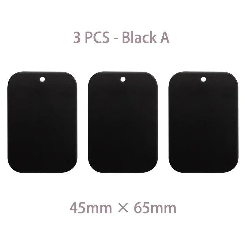 Universal Metal Plate & Metal Ring Mobile Phone Popsocket Accessories Suitable for Magnetic Phone Stands and Car Phone Holder