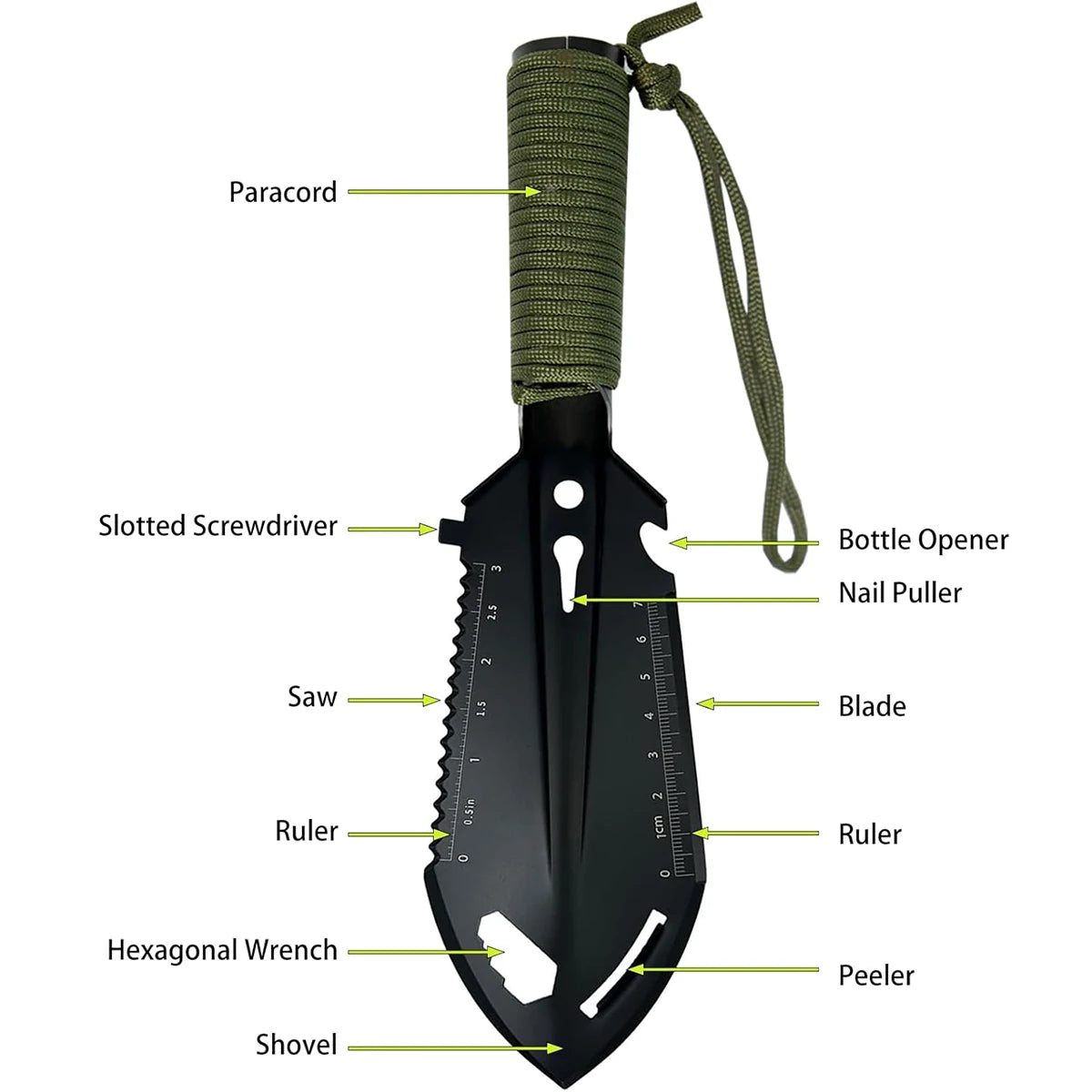 Shovel Tourist Garden Tools Gadgets Shovels for Digging Tool Tactical Gardening Camping Multipurpose Mini Hand Survival Products