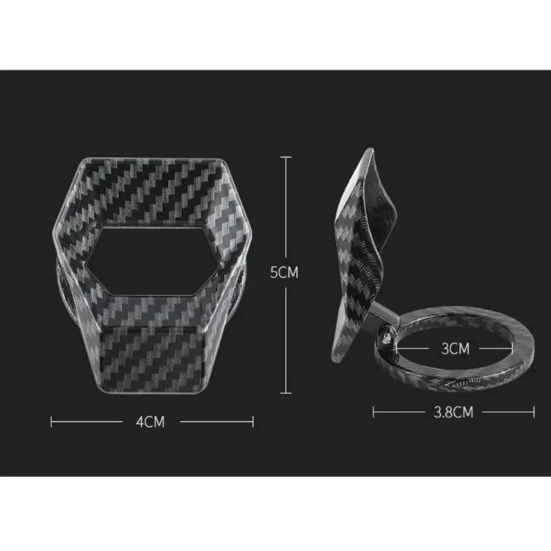 Car Engine Start Stop Switch Button Protective Cover, Anti Scratch Car Interior Design Car Product Accessories