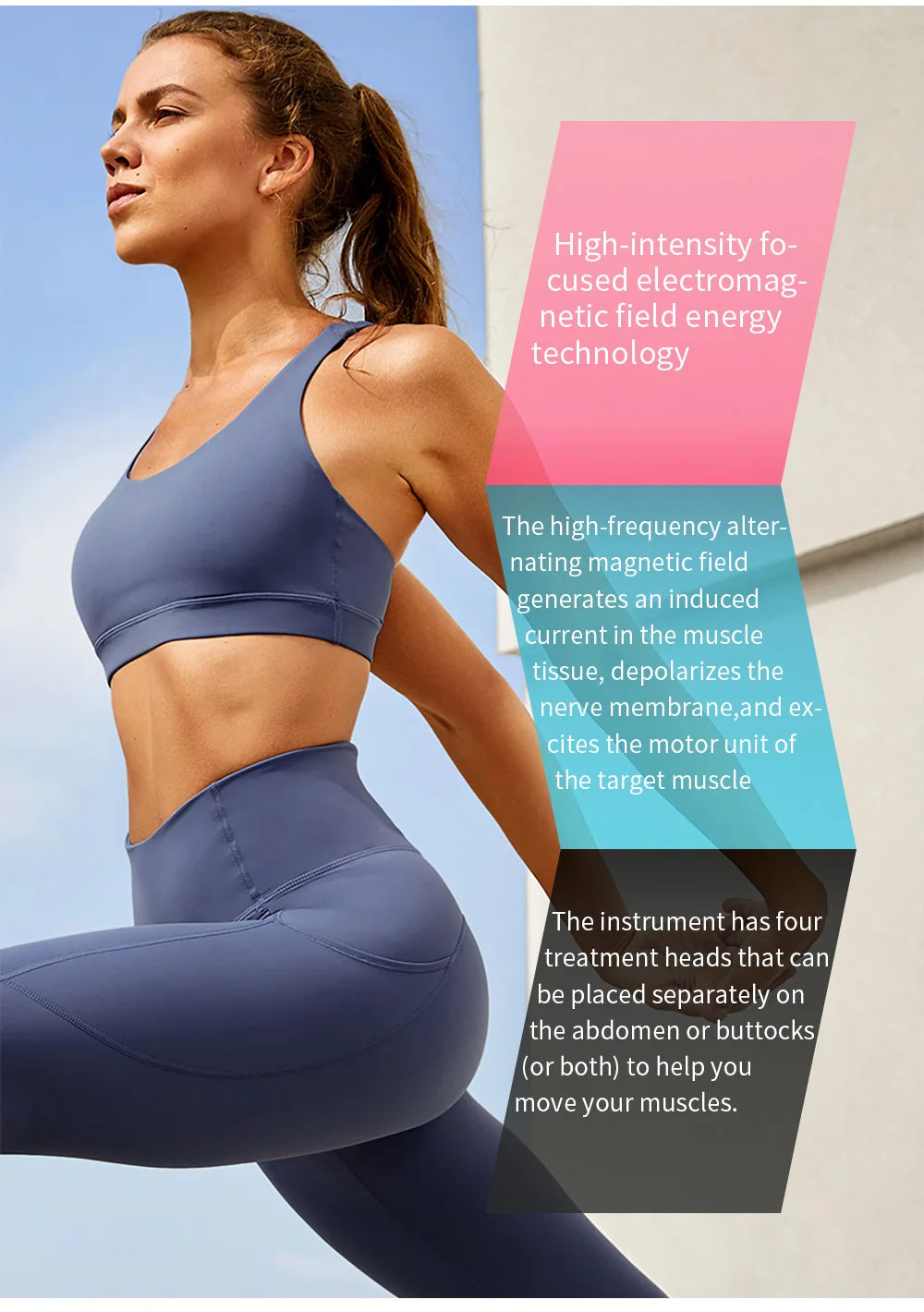 Ems Neo RF Body Sculpting Machine Nova Muscle Building Fat Burning Weight Loss Muscle Stimulation Equipment for Fitness