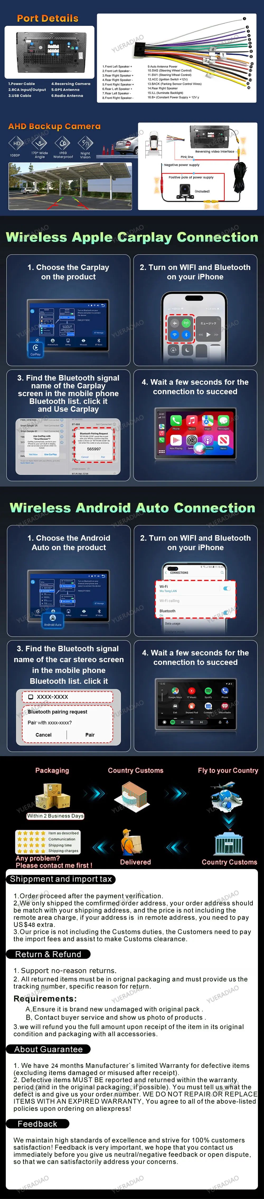 Android 16 Car Radio For Chevrolet Silverado 3 GMTK2 2014 2015 2016 2017 2018 Carplay Auto 2K Screen Multimedia Video Player GPS