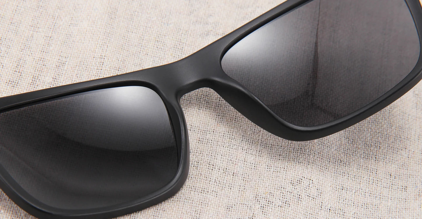 Square Vintage Polarized Sports Sunglasses Men Women Driving Outdoor Fishing Sun Glasses UV400 Hiking Cycling Shield Sunglasses
