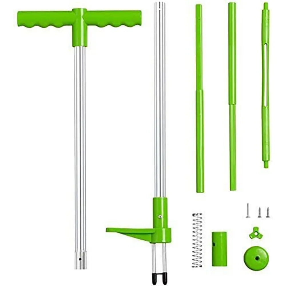 Stand-Up Weed Puller — Long-Handle Root Grabber for Dandelions & Weeds
