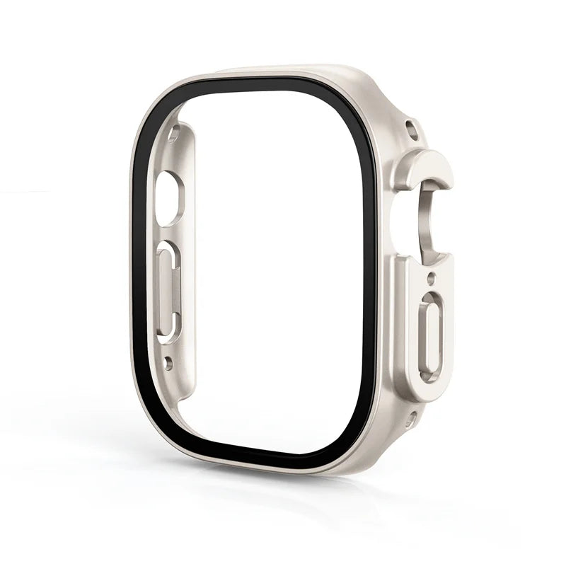 For Apple Watch Ultra 3 49mm 2026 PC Bumper+Screen Protector Tempered Glass+Cover for apple watch Case ultra 2/Ultra Accessories