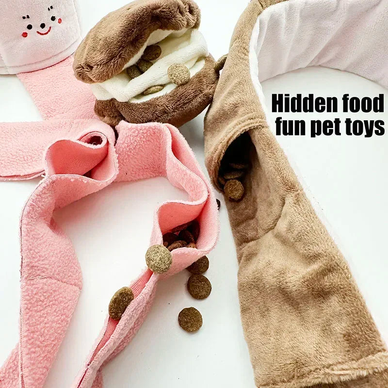 Plush Snuffle Puzzle Toy for Dogs - Slow Treat Feeding Game – photo 4