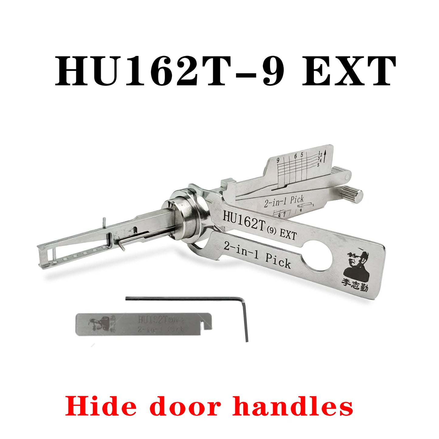 8PCS LISHI 2in1 Decoder For Volkswagen Audi Mercedes-Benz Skoda Porsche Ford Chevy Buick Hyundai Toyota BMW Locksmtihs tool
