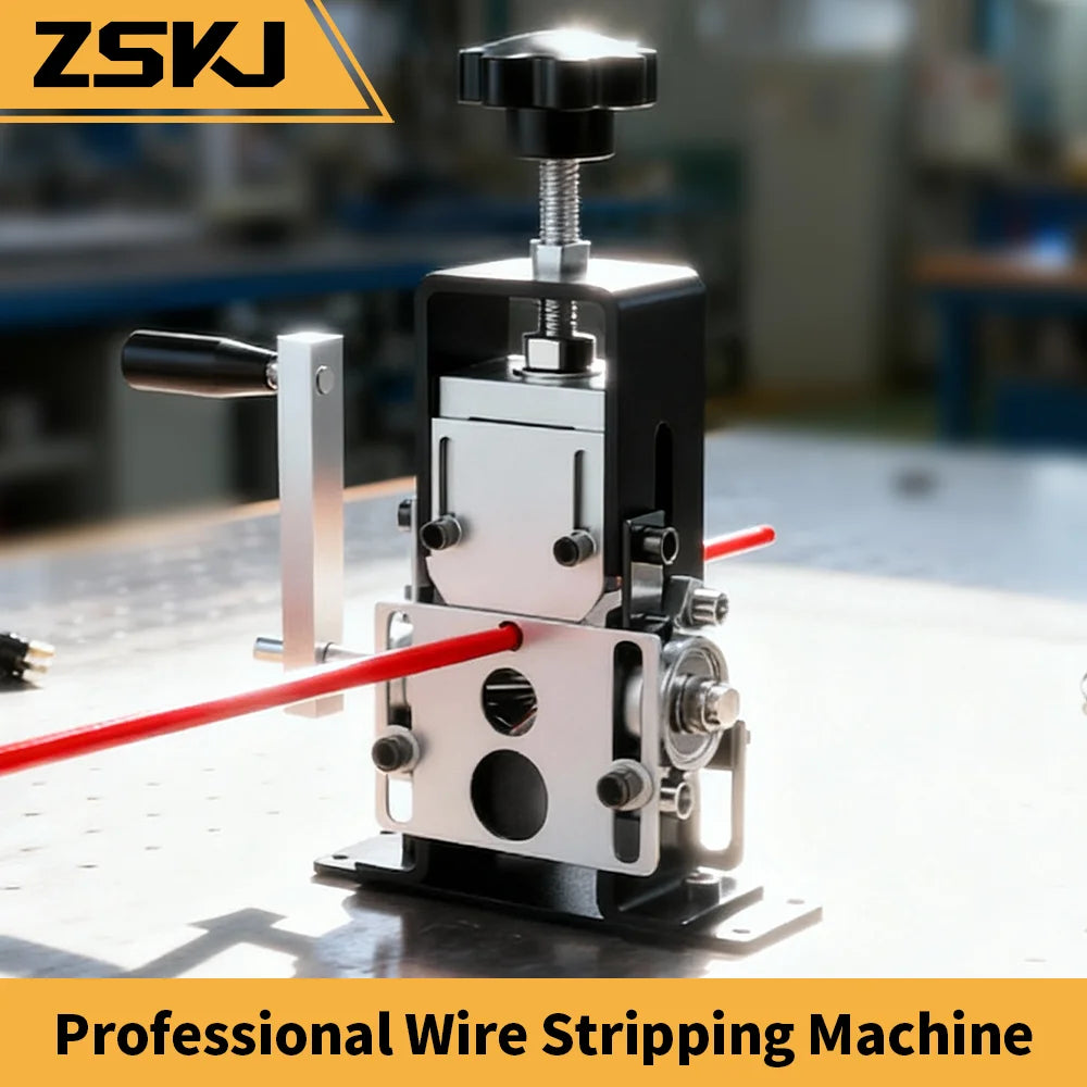 Wire Stripper Manual Wire Stripping Tool 1-70mm2 Portable Electric Drill Powered Copper Scrap Wire Peeler Hand Crank Support Use