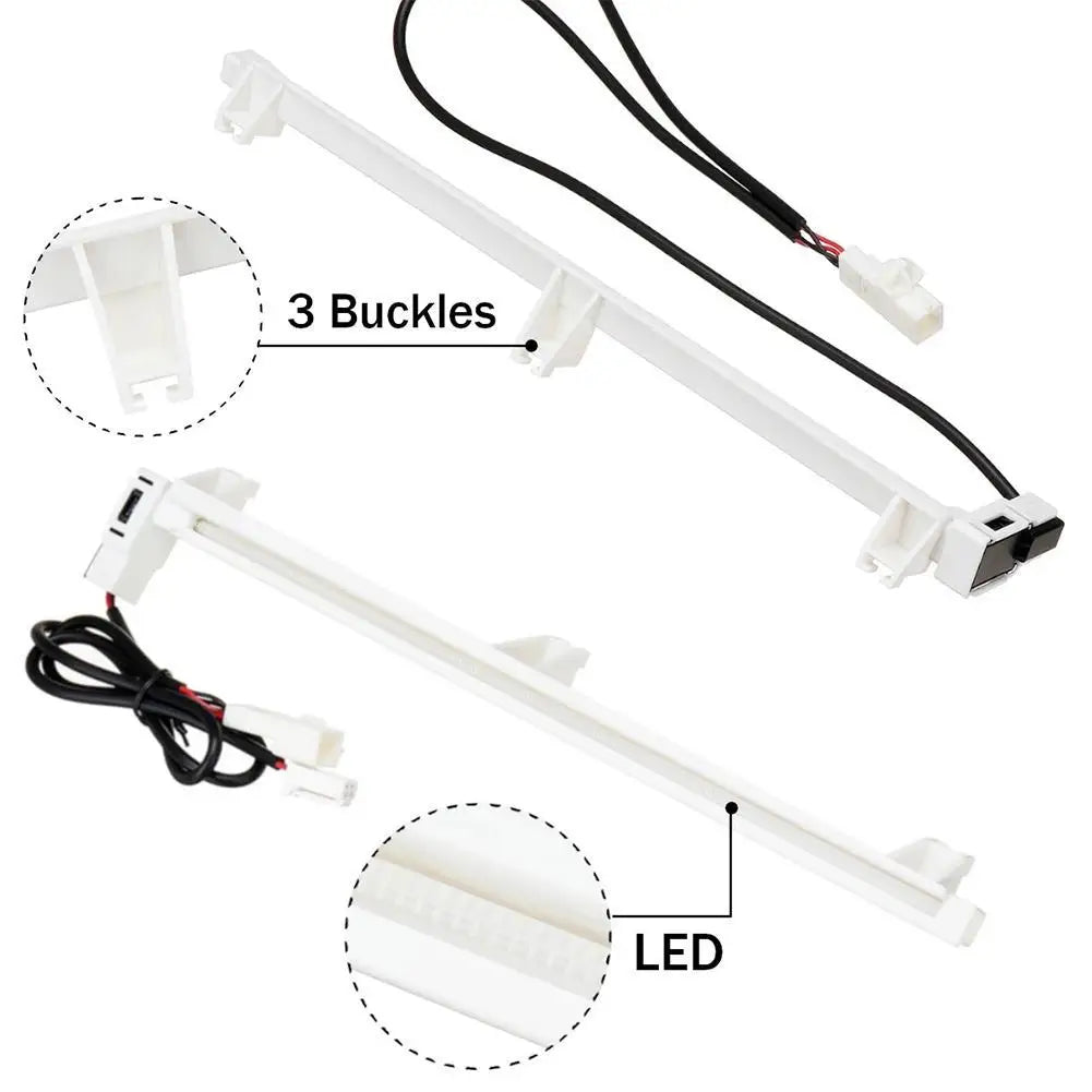 Car Interior LED Center Console Ambient Lights Decorative Lights Auto Atmosphere Light Lamp Tools For Toyota Camry 18-21